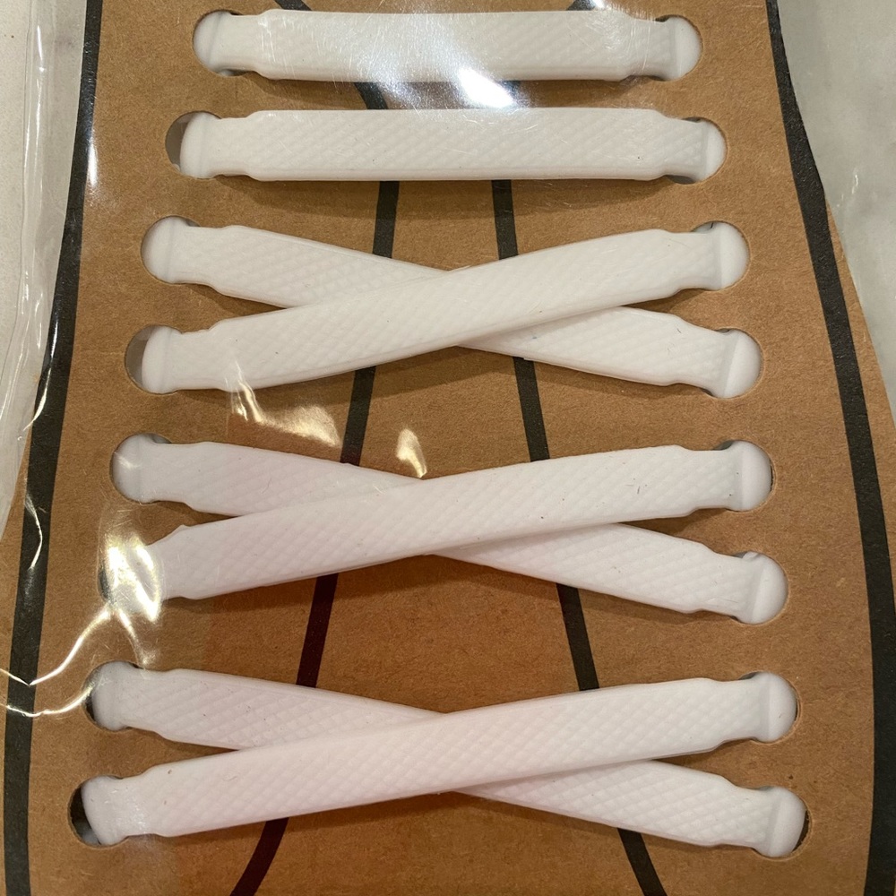 Pack of 32 pairs+ 3 extras (67 pieces total) Silicon shoe no-tie laces - Unisex